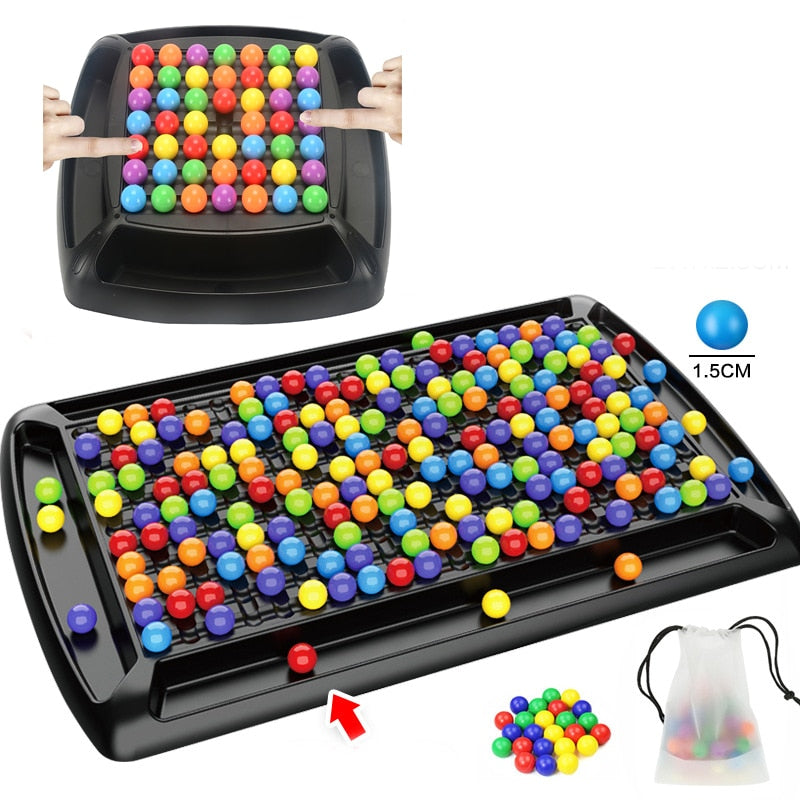Jogo de Tabuleiro Educacional e Raciocínio Lógico Rainbow Ball