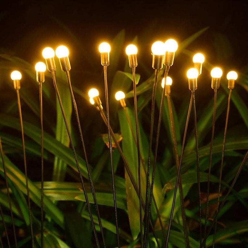Luz de Iluminação de jardim LED Light Starbust, movida a Energia Solar - FRETE GRÁTIS PARA TODO PAÍS!