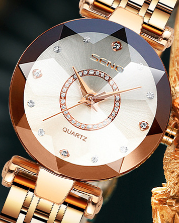 Relógio Charme feminino - O Luxuoso e Empoderado Starry Luxury SENO