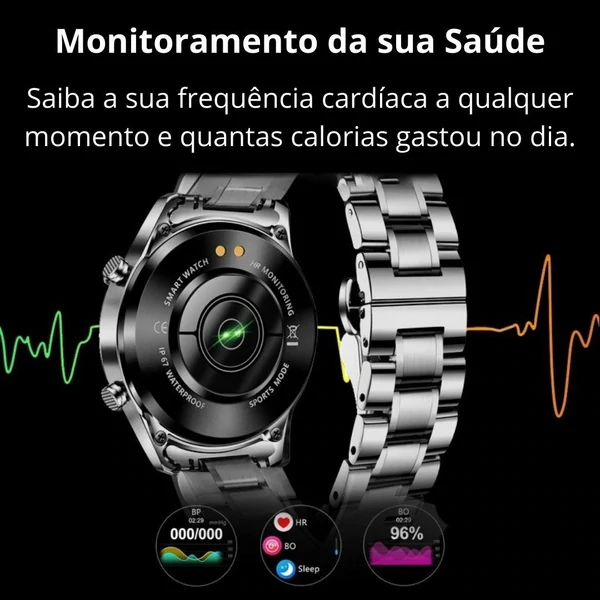 Smartwatch de Luxo - LIGE 2022