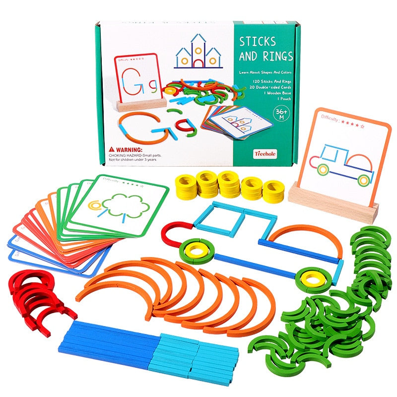 Quebra Cabeça Magic Inteligente - Montessori Toys